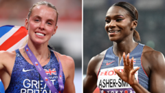 Keely Hodgkinson and Dina Asher-Smith Selected for Great Britain Team at European Championships