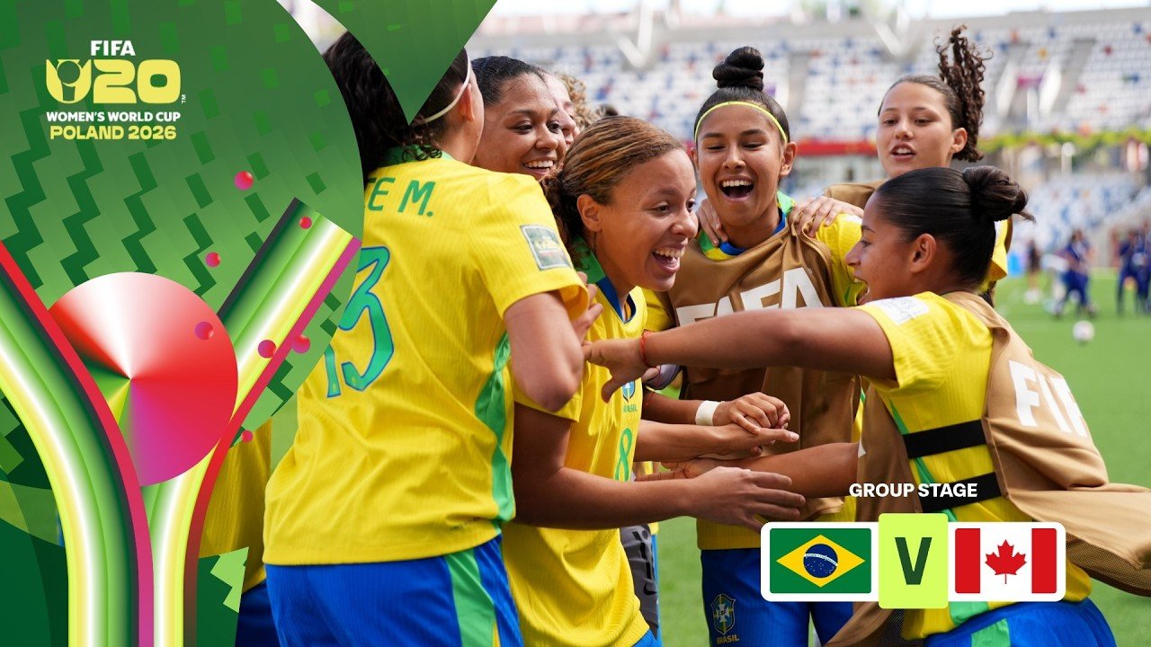 Highlights | Brazil 3-0 Canada | FIFA U-20 Women's World Cup 2026™