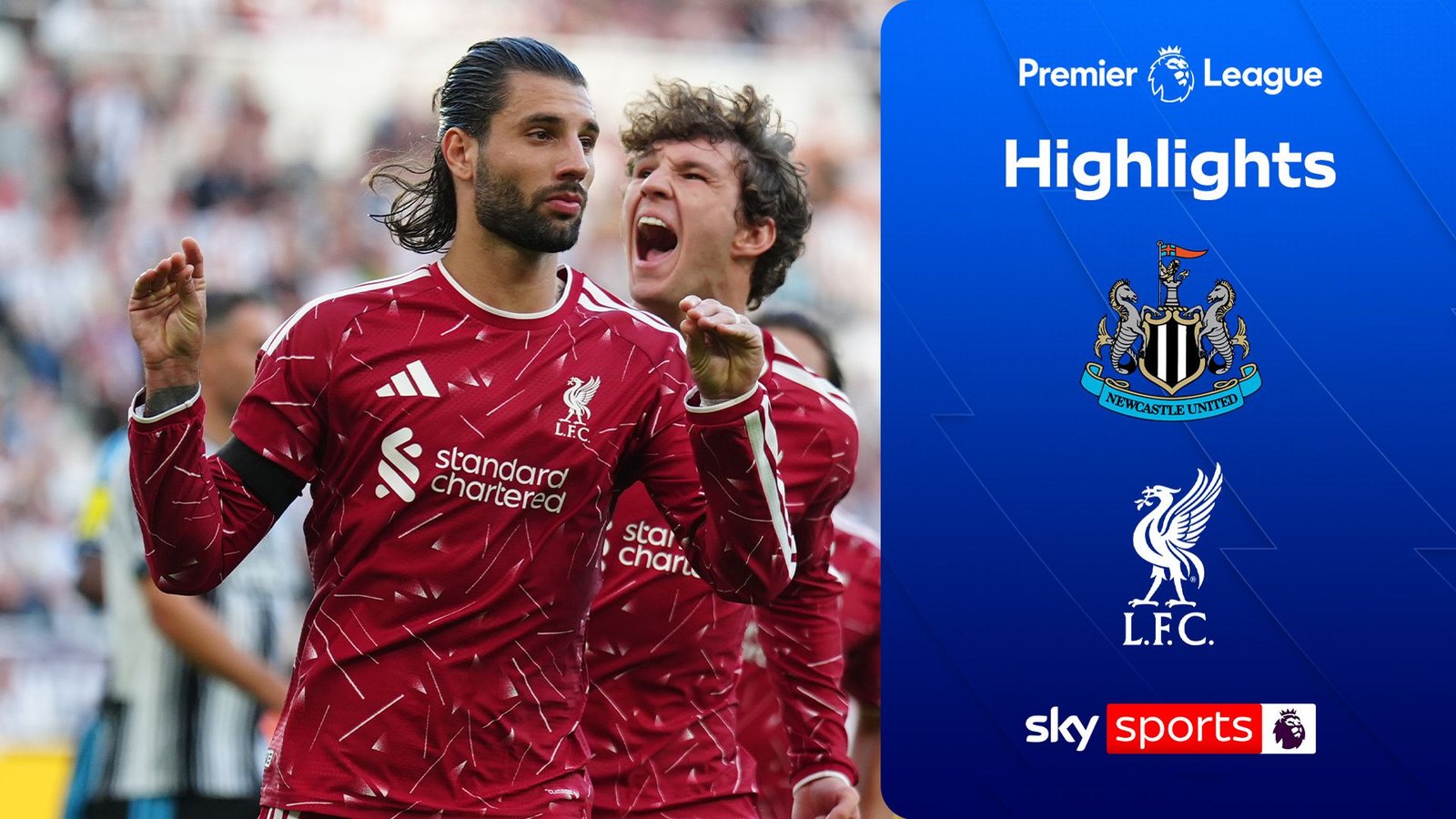Late Liverpool pen sees Szoboszlai silence Newcastle in draw