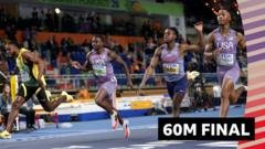 Jordan Anthony Claims Gold as Jeremiah Azu Finishes Fourth in 60m Indoor Final