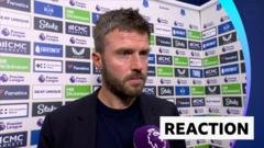 Michael Carrick Expresses Disappointment Over Manchester United's Late Draw Against Everton