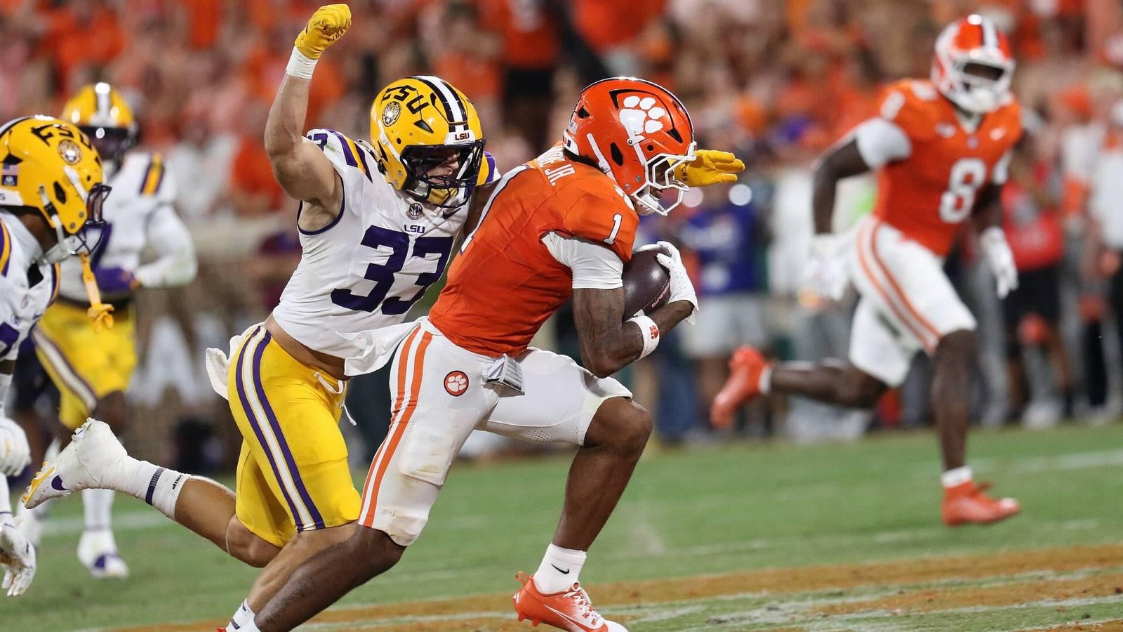 LSU vs. Clemson Highlights Week 1 College Football Playoff Impact Games