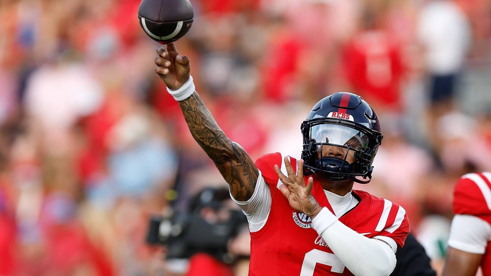 Trinidad Chambliss Set to Shine Against Former Coach Lane Kiffin at Ole Miss
