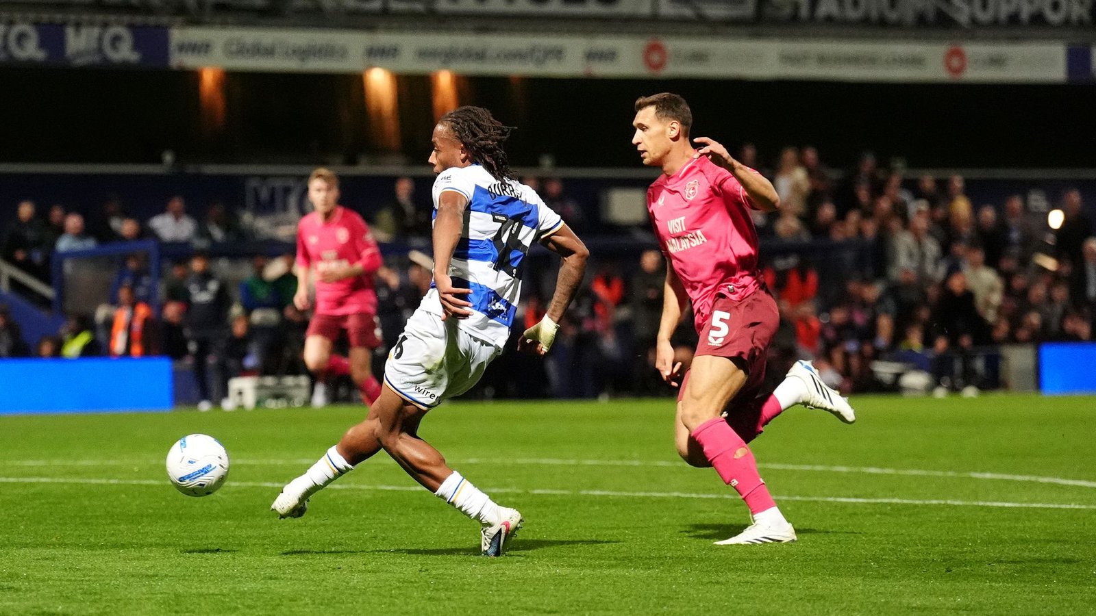 Rumarn Burrell's Brace Leads QPR to 2-1 Victory Over Cardiff City
