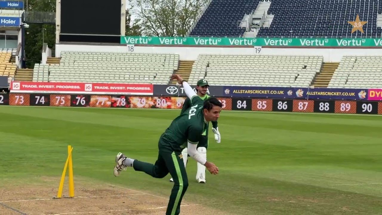 Final preparations for Birmingham Test 🏏 Pakistan players keep the intensity up