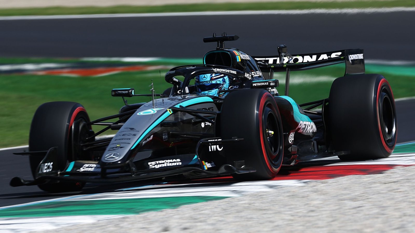 George Russell Leads Final Practice Ahead of Italian Grand Prix Qualifying