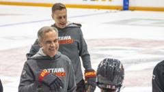 Mark Carney and Alexander Stubb Engage in Hockey Diplomacy During Bilateral Visit