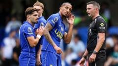 Tech trouble leaves Chelsea game ref without comms