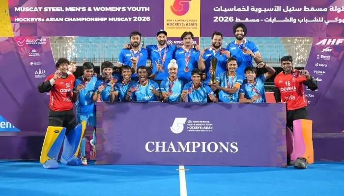 India beat Pakistan to retain Youth Hockey5s Asian title