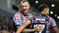 Josh Charnley Celebrates New Contract Extension with Leigh Centurions