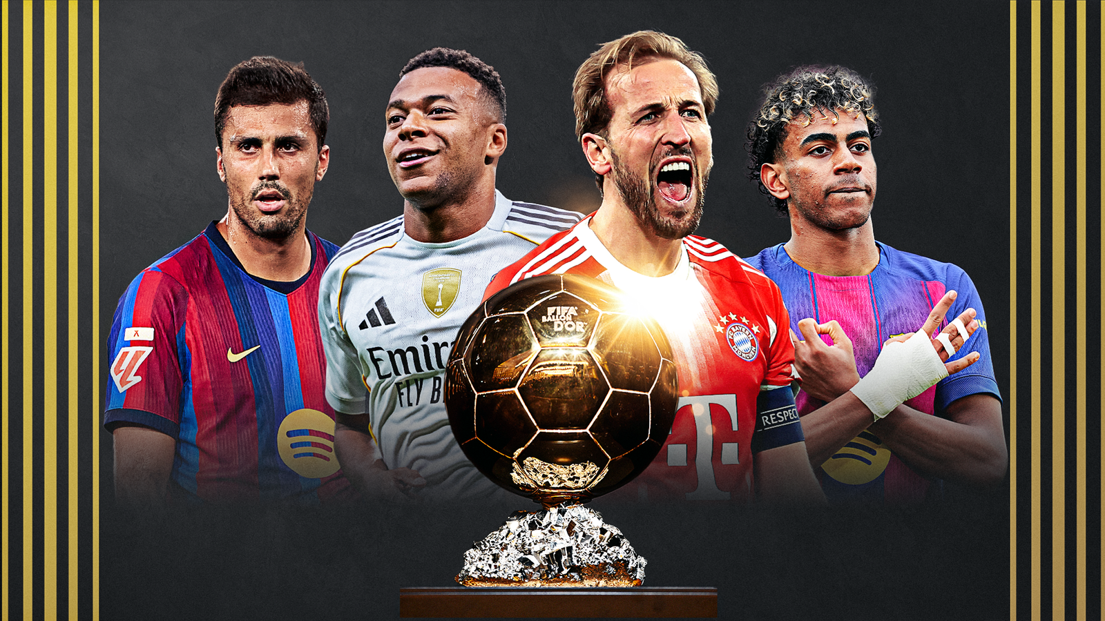 Kane, Rice, and Bellingham Highlight 2026 Ballon d'Or Nominees While Ronaldo Misses Out
