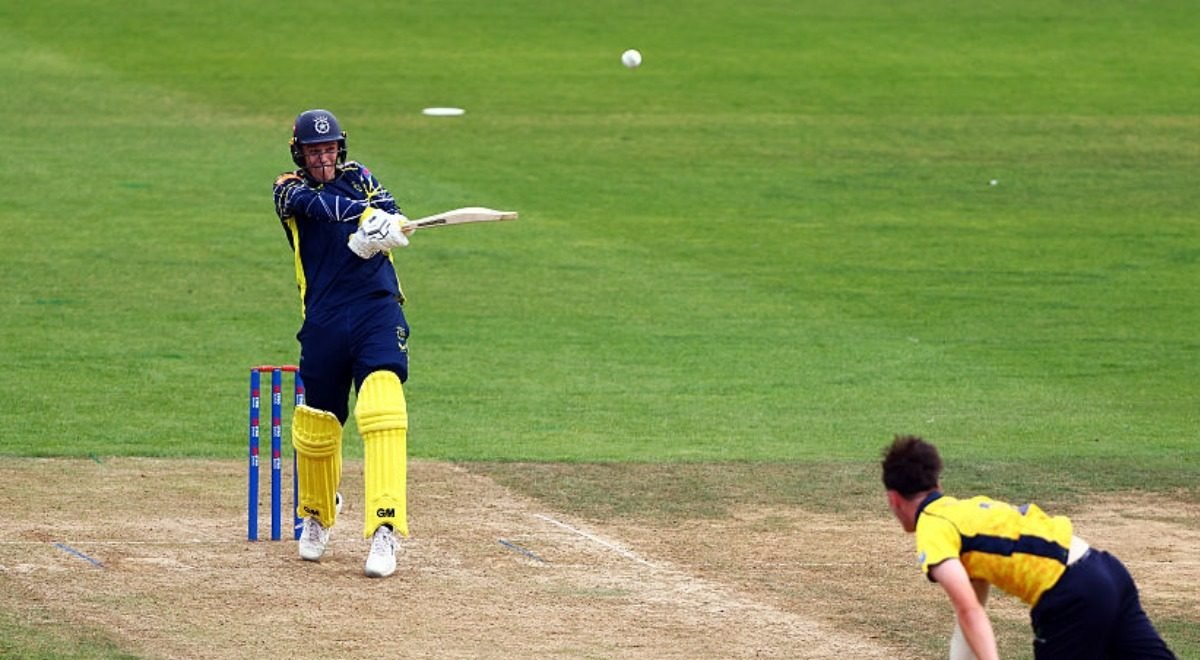 Toby Albert's Explosive Innings Leads Hampshire to Record Total in One-Day Cup