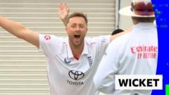 Ollie Robinson Celebrates Milestone with 100th Test Wicket Against Pakistan