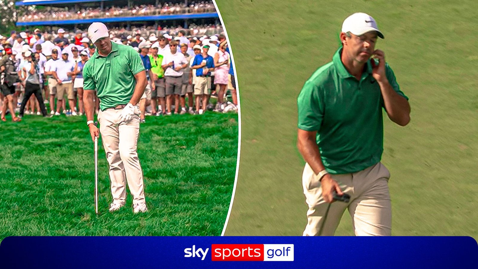 Bunker to bunker! Rory's "terrible mistake" on 17th ends BMW Championship charge!