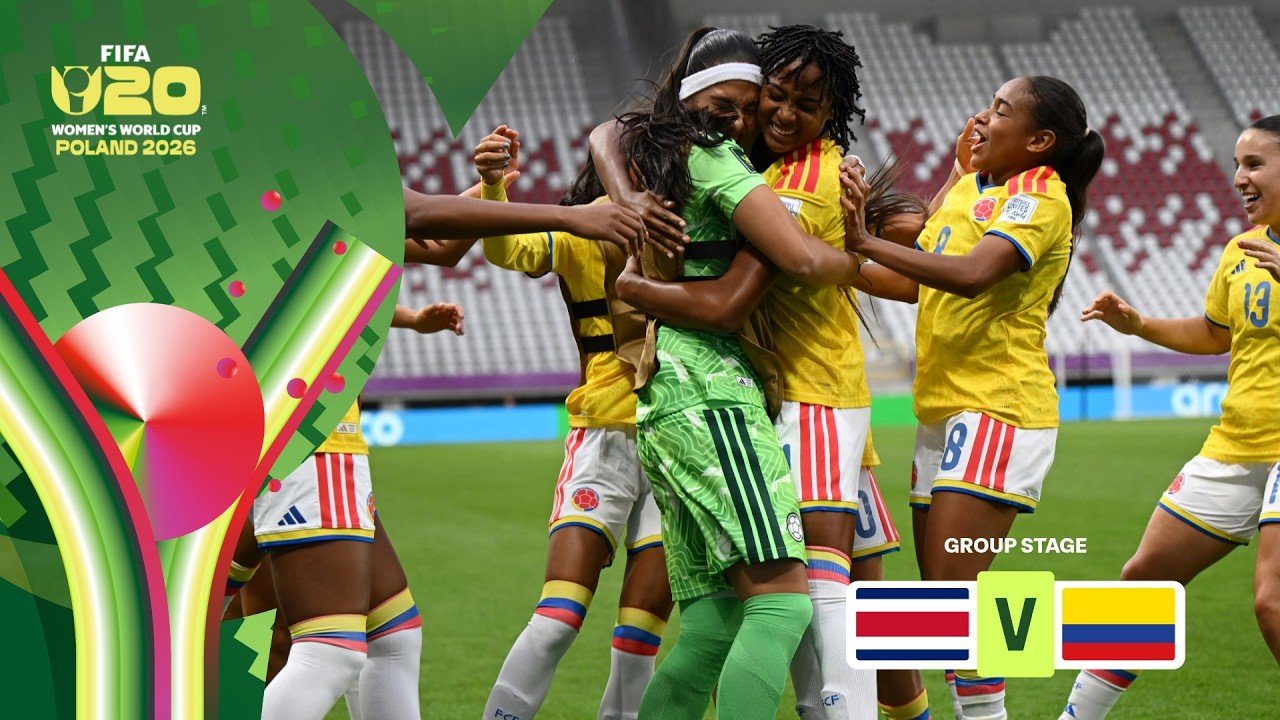Highlights | Costa Rica 1-3 Colombia | FIFA U-20 Women's World Cup 2026™