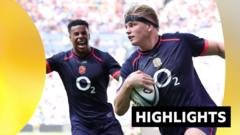 Henry Pollock's Hat-Trick Leads England to Dominant Victory Over Fiji