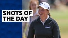 Lottie Woad and Charley Hull Shine in Highlights from AIG Women's Open First Round