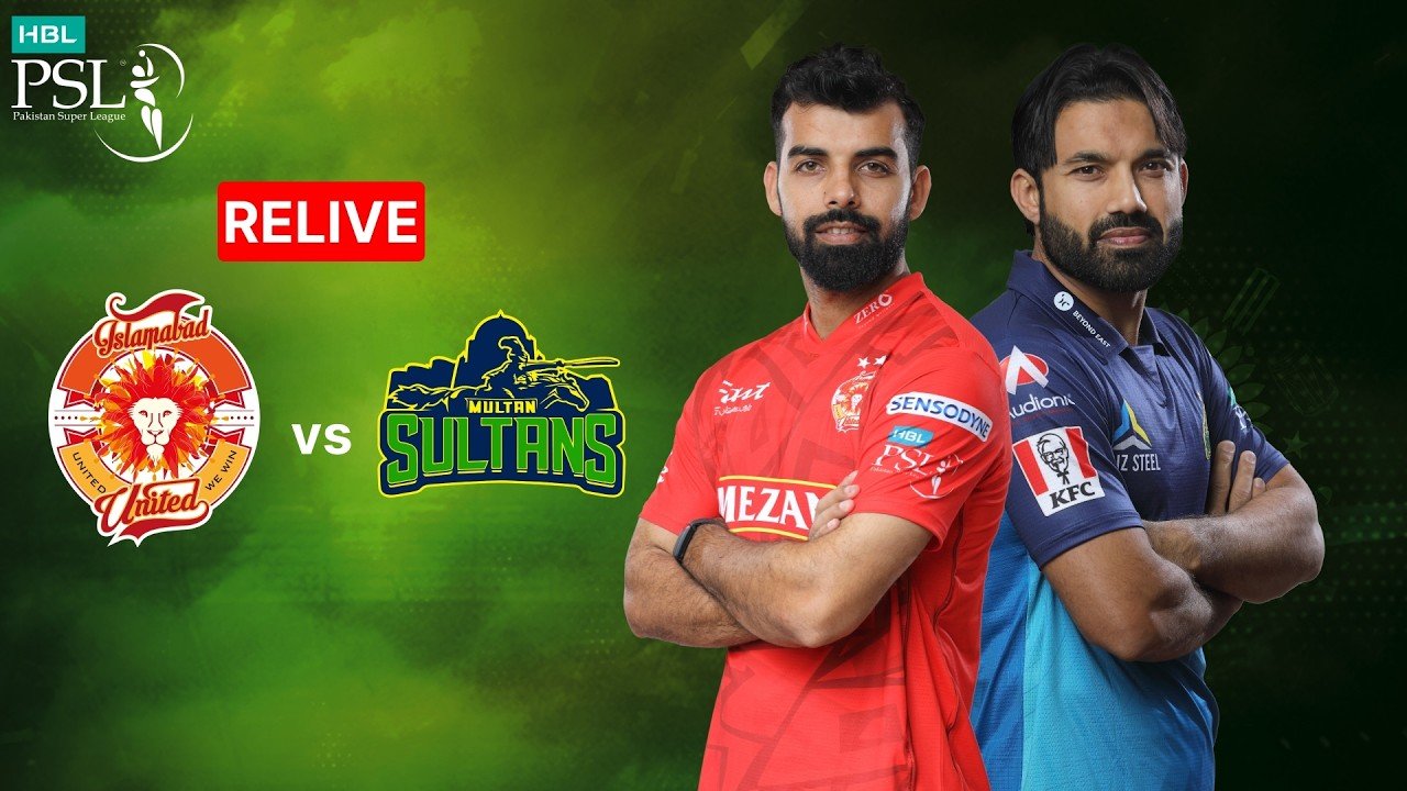 Re-Live | Multan Sultans vs Islamabad United | Match 13 | HBL PSL X | M2M1J