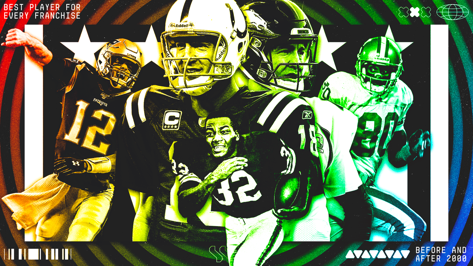 Identifying the Best NFL Player for Each Franchise Before and After 2000