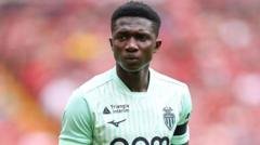 Monaco Rejects Crystal Palace's Bid for Midfielder Lamine Camara