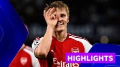 Martin Odegaard Leads Arsenal to Victory Over Napoli with Late Goal