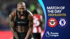 Brentford Secures 3-0 Victory Over Chelsea, Maintaining Unbeaten Streak in Premier League