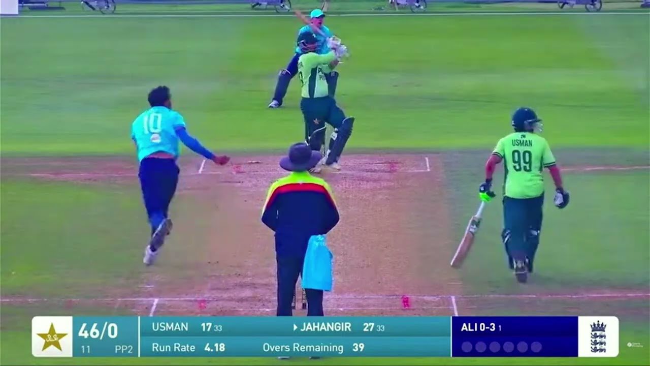 Jahangir Bilal struck 79 off 81 balls | Pakistan U19 vs England U19 | 4th Youth ODI, 2026