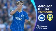 Brighton Secures Draw Against Leeds with Late Vuskovic Header