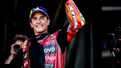 Marquez wins third straight Aragon Grand Prix