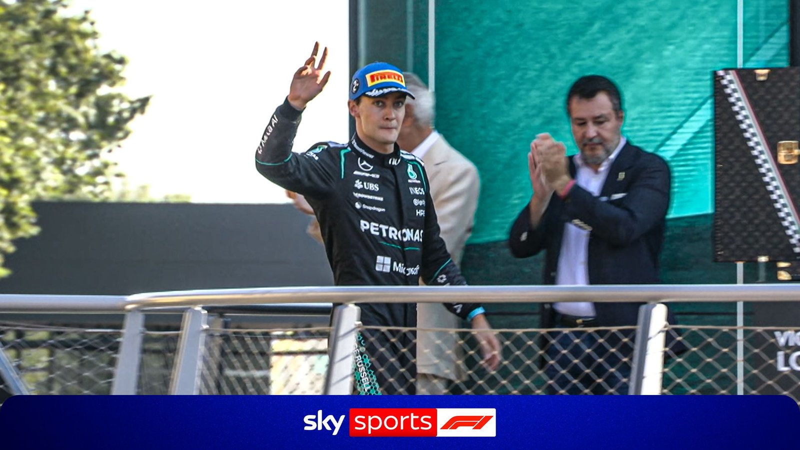 George Russell Faces Boos from Monza Crowd During Podium Ceremony