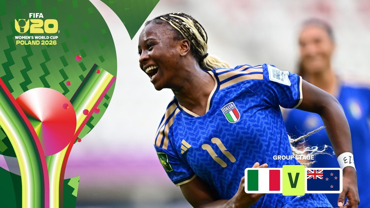 Highlights | Italy 3-0 New Zealand | FIFA U-20 Women's World Cup 2026™