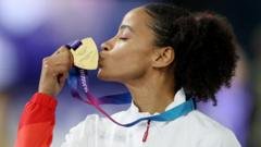 Jazmin Sawyers Celebrates Gold Medal Win with Support from Stoke-on-Trent