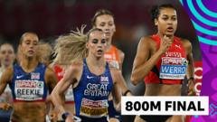 Werro beats Hodgkinson to win 800m gold
