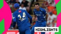 MI London hold on to beat Phoenix but fail to progress to eliminator