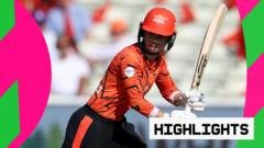 Sunrisers Leeds Dominate Birmingham Phoenix, Securing Elimination for Three Teams