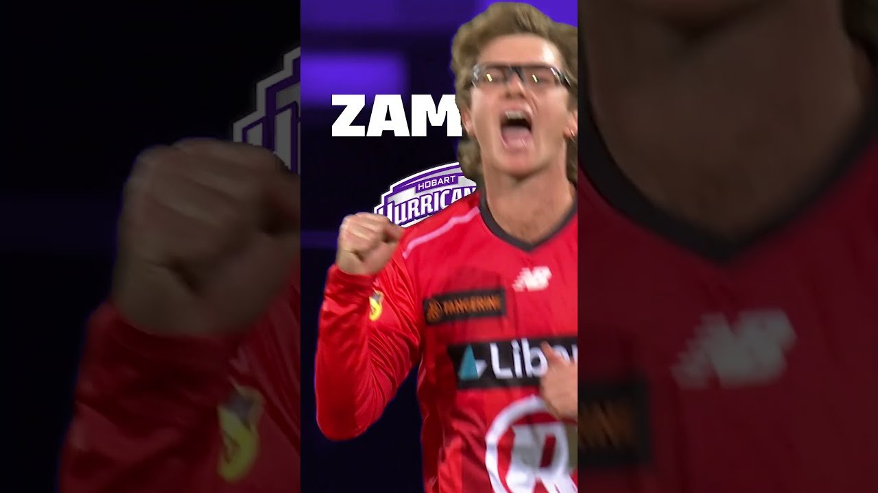 Adam Zampa is on the move again 👀 💜 #cricket #zampa #bigbash #bbl16