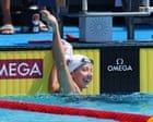 American Kate Douglass breaks 50m freestyle world record twice in one day