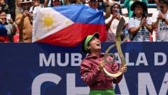 Eala becomes first Filipino to win WTA singles title