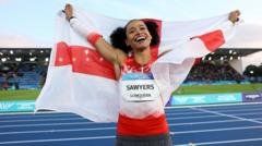 Jazmin Sawyers Triumphs with Gold in Commonwealth Long Jump