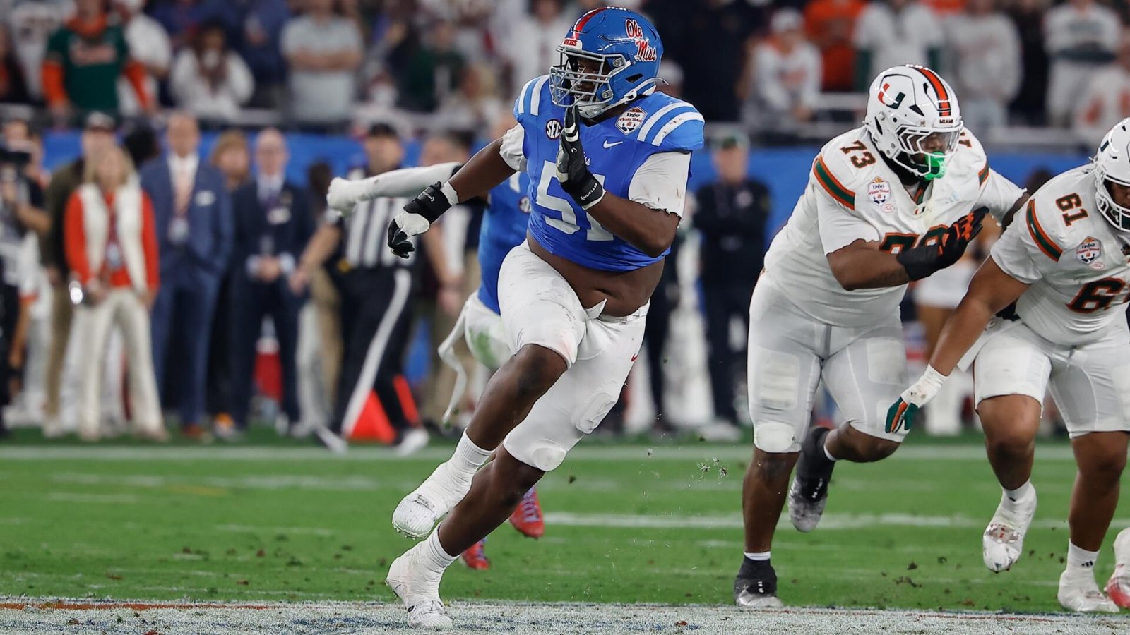 LSU expected to add ex-Ole Miss star DT Zxavian Harris after NFL stint in late boost for Lane Kiffin