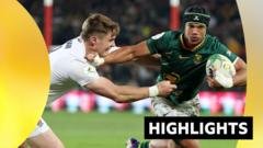 South Africa Defeats England in Nations Championship Showdown