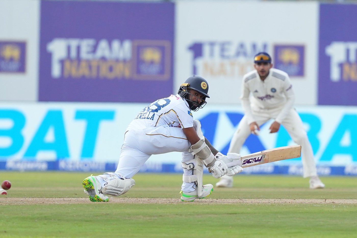 'Take me to the IPL' - Dickwella banters with Jaiswal before losing his wicket