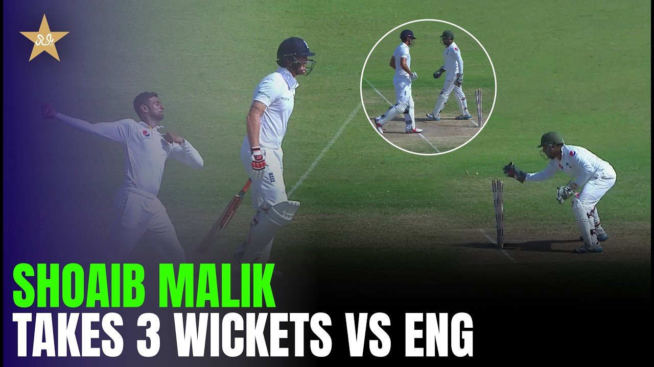 Shoaib Malik’s Unforgettable Spell ❤️🇵🇰 | 3 Wickets | England 2015 | MR1T