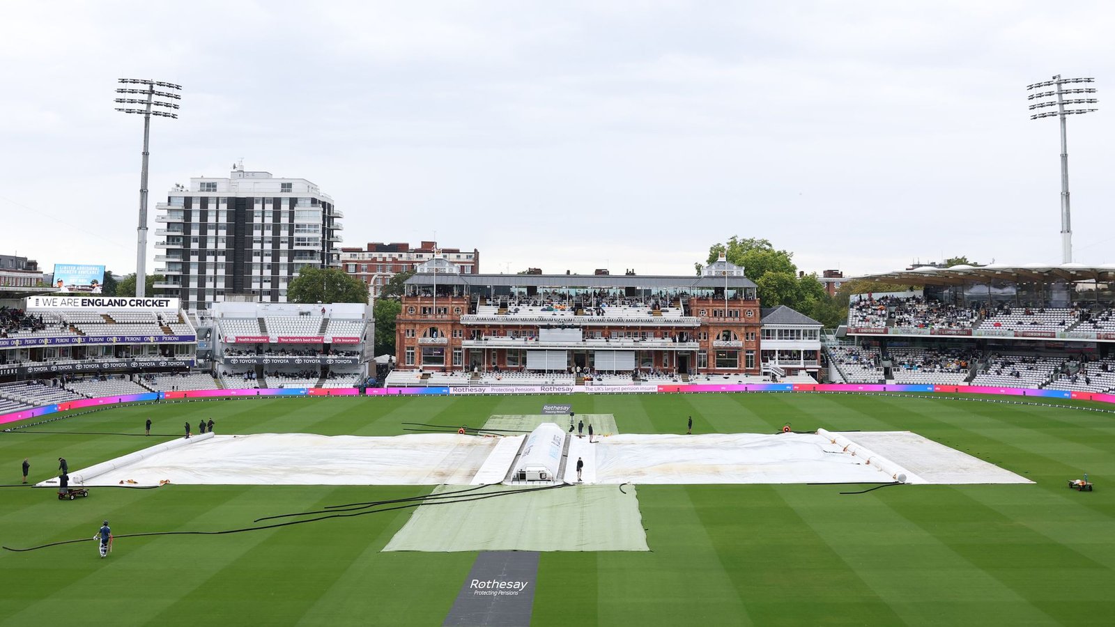 Rain delays start to England's second Test vs Pakistan at Lord's LIVE!