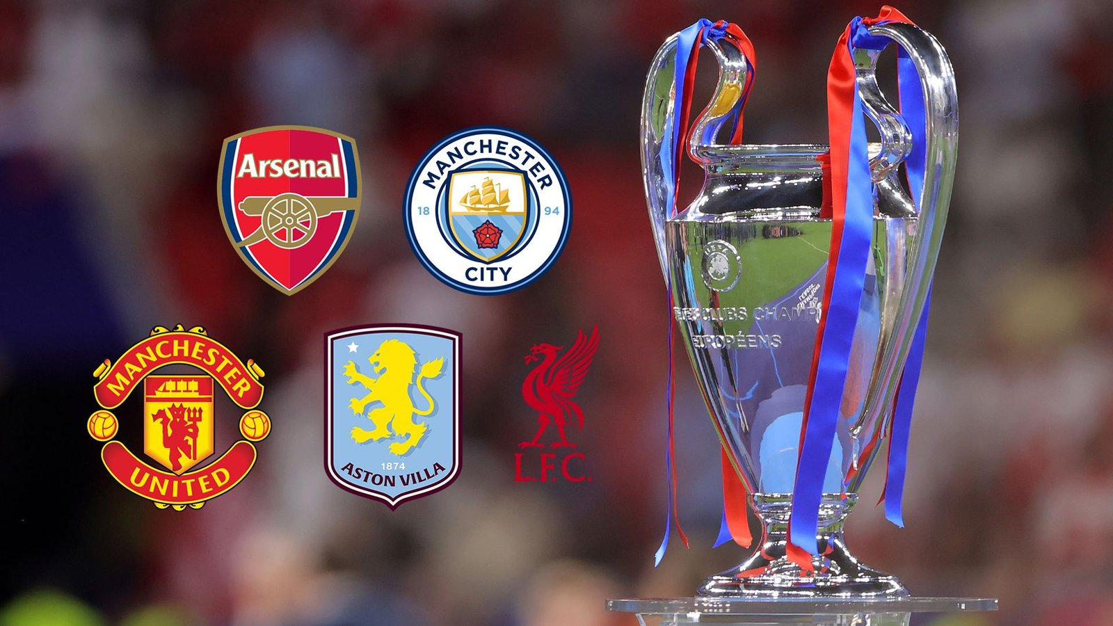 Arsenal to face Real Madrid as City and Villa get PSG in CL league phase