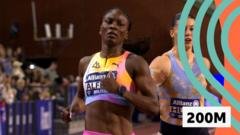 Julien Alfred Claims Victory in Women's 200m at Brussels Diamond League