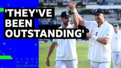 England's two-man show - Tongue and Robinson take five wickets each