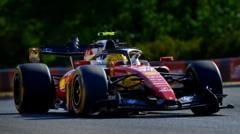 Lewis Hamilton Tops Practice at Hungarian Grand Prix as Aston Martin Shines