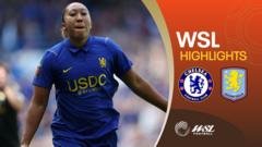 Chelsea Held to Draw by Aston Villa in Women's Super League Opener