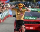 ‘Special for Norway’: Andreas Leknessund breaks clear to win Vuelta ​a España stage seven